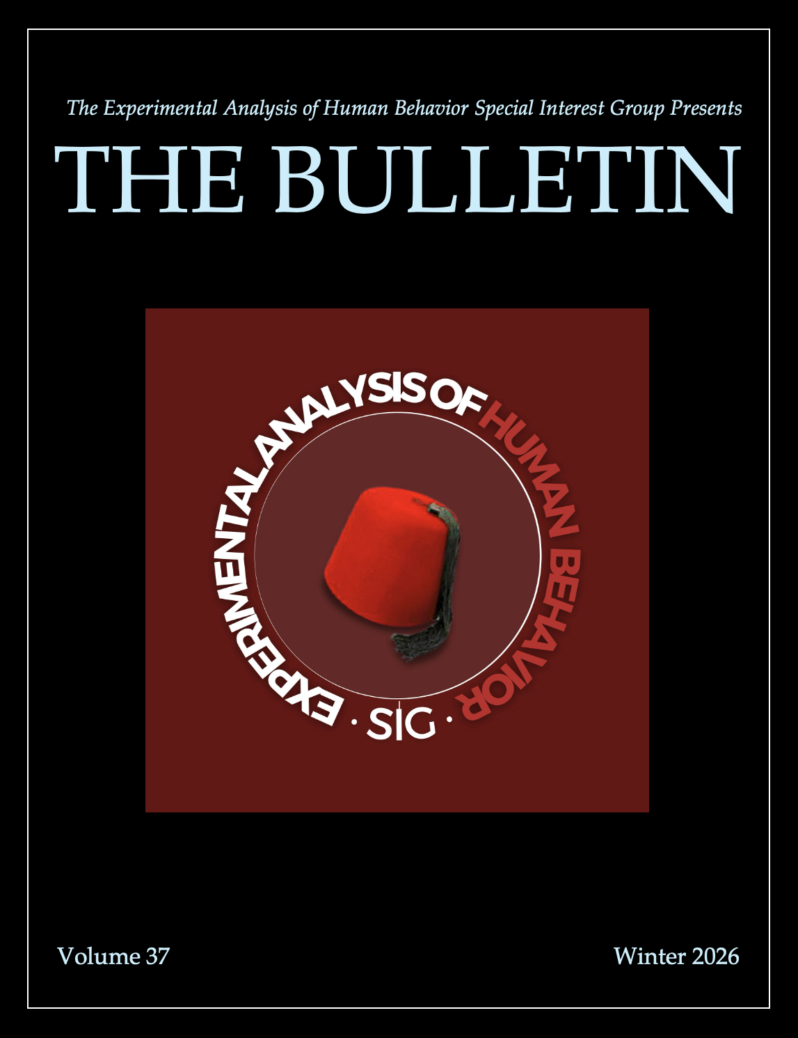 					View Vol. 37 No. 1 (2026): EAHB Volume 37
				